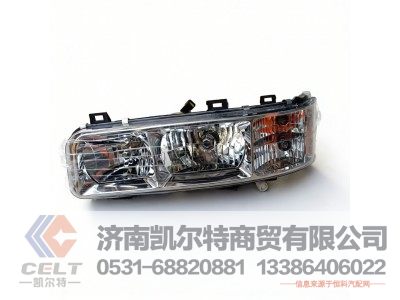 WG9125720001,王子左前照灯总成,济南凯尔特商贸有限公司