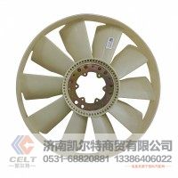 重汽豪沃发动 机环形硅油风扇总成 风扇叶VG1246060030发动机风扇