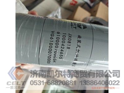 VG61000070005,旋装式机油滤芯总成,济南凯尔特商贸有限公司