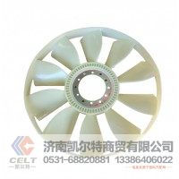 重汽豪沃陜汽德龍解放 濰柴發(fā)動機配件590環(huán)形風(fēng)扇葉VG1500060447
