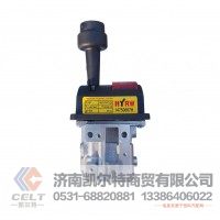 重汽豪沃舉升手控閥3孔14750667H舉升控制閥帶線小手柄 大箱手控閥