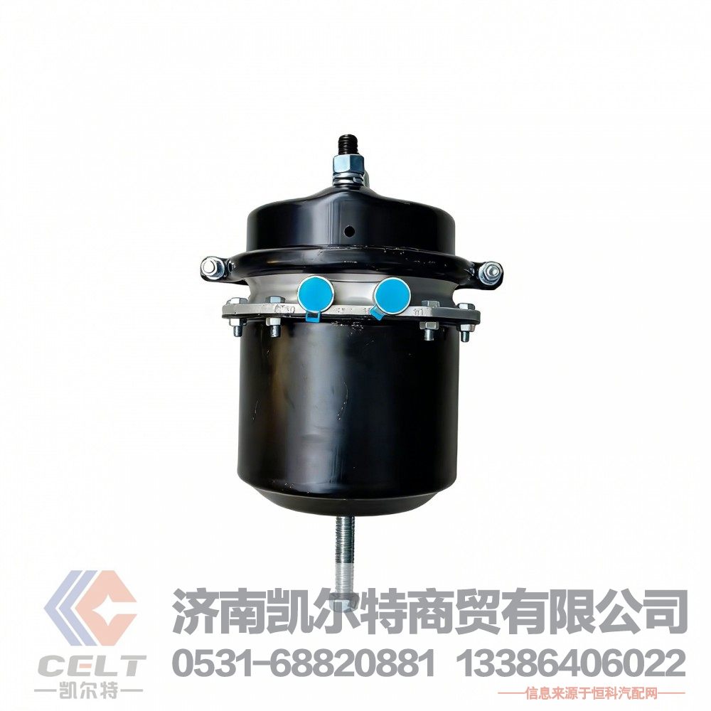 重型卡车配件出口供应 豪沃斯太尔制动系统配件左弹簧制动室总成3530010-K50L0