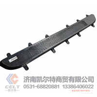 重汽汕德卡豪沃配件导风罩前脸包角G7前导流罩导风板面罩网WG1642111016