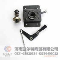 重汽豪沃豪瀚新款N7 N7G驾驶室配件 液压锁面罩锁总成右WG16642110028