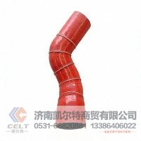 重汽豪沃TH7 T5G T7发动机配件批发 中冷器出气胶管712W96301-0009
