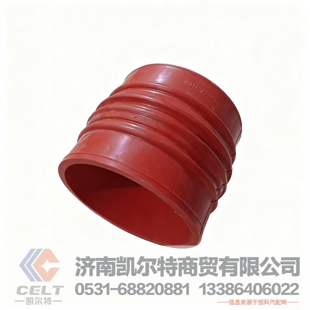 厂家供应陕汽重汽配件 重汽斯太尔豪沃中冷器软管接头99112530188/199112530188