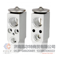 厂家供应陕汽重汽配件 豪沃T7H空调膨胀阀WG1664820014 空调控制阀配件