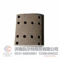 重汽豪沃制动配件 STR斯太尔前轮刹车片 12孔刹车片摩擦片