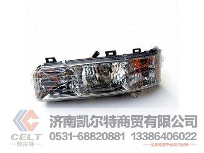 WG9125720001,王子左前照灯总成,济南凯尔特商贸有限公司