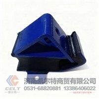 厂家供应重汽配件 HOWO豪沃T7H发动机前橡胶支撑WG9725590600