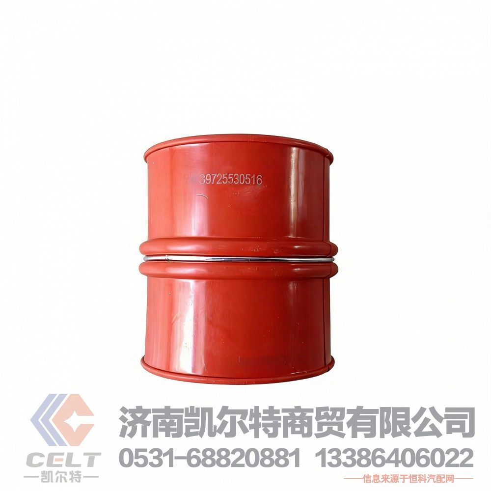 豪沃A7金王子斯太爾發(fā)動機中冷器管進(jìn)氣膠管增壓器管WG9725530516