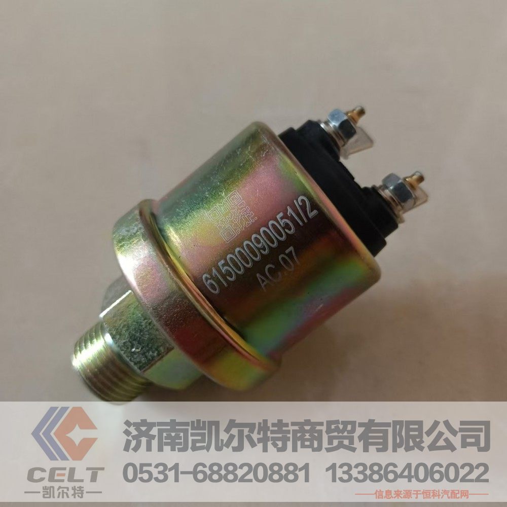 重汽豪沃欧2机油压力传感器61500090051 潍柴WD615压力感应塞/61500090051
