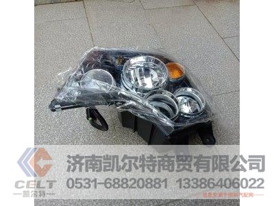 WG9925721001,前照灯总成(左),济南凯尔特商贸有限公司