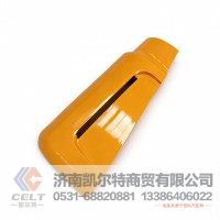 陕汽德龙F3000 X3000驾驶室配件导风罩 右侧扰流角板外板DZ13241870012