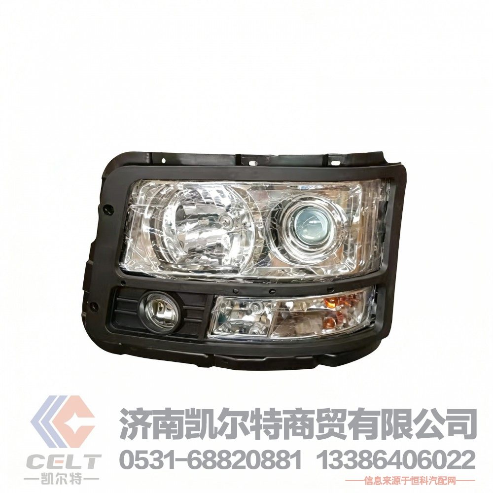陕汽德龙F3000X3000前照灯总成（左）DZ93189932123左前组合灯前大灯