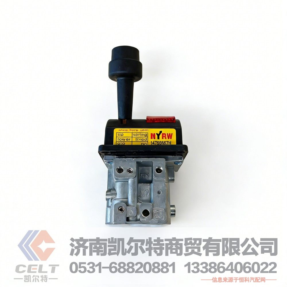 举升控制阀 三孔比例控制气阀14750667H手动慢降开关手控制气阀配件