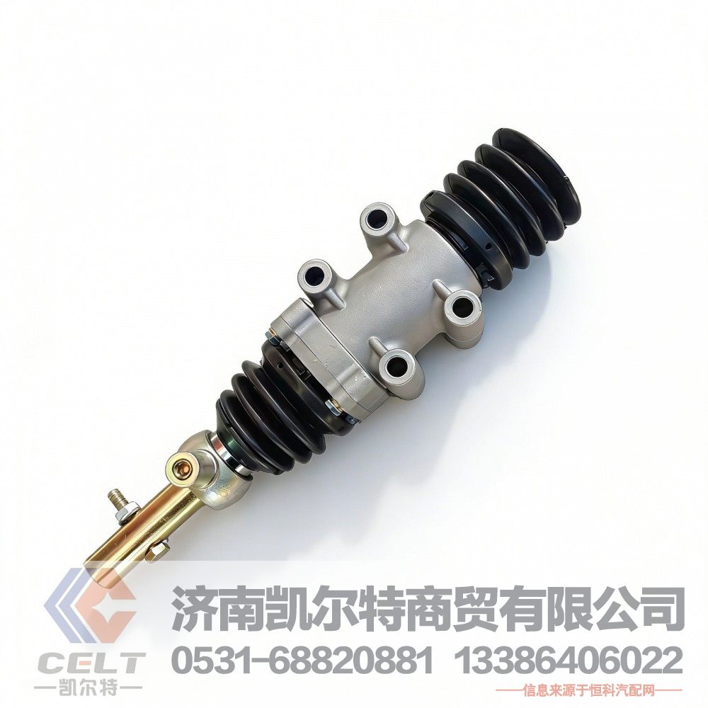 重汽豪沃豪瀚汕德卡变速箱配件 换挡气缸WG2203210410（长杆）气动助力器总成