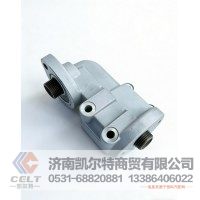 厂家供应陕汽重汽配件 机油滤清器座组件612600070031机油滤芯底座90度角