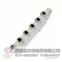 厂家供应陕汽重汽潍柴欧二发动机进气管612600110810进气铝管进气支管