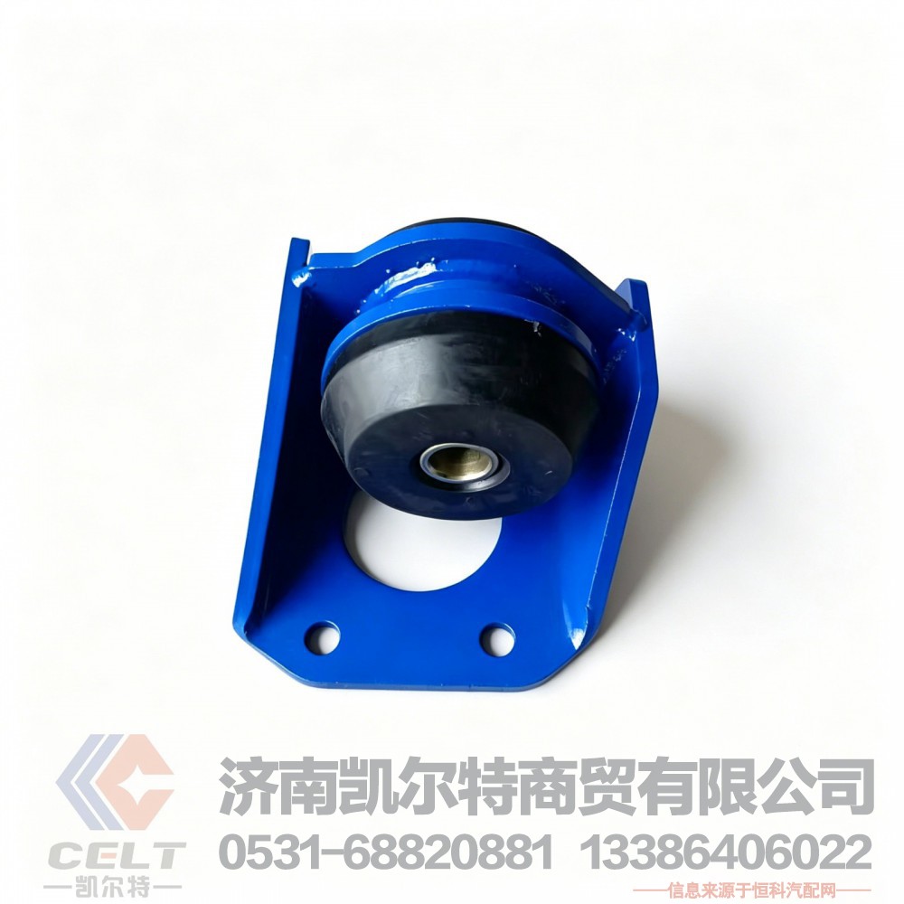 陕汽德龙发动机缓冲块左DZ9114598320发动机前悬置 发动机前后支撑