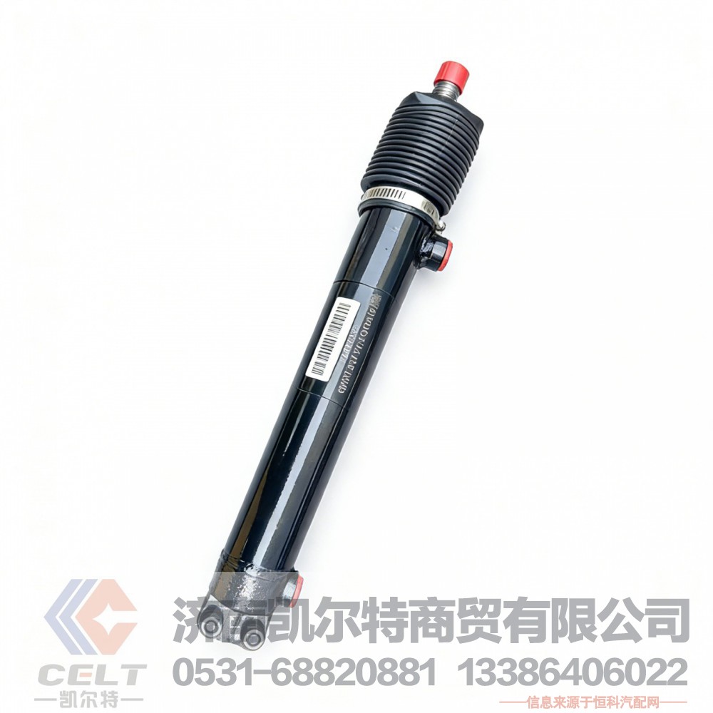 陕汽德龙新M3000二桥转向助力缸 转向系统动力缸DZ9114470008