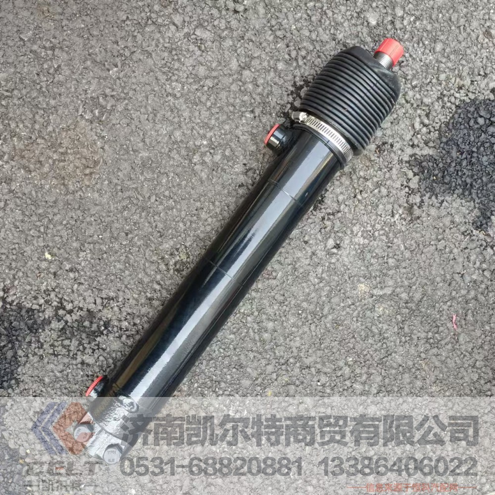 陕汽德龙新M3000二桥转向助力缸 转向系统动力缸DZ9114470008/DZ9114470008