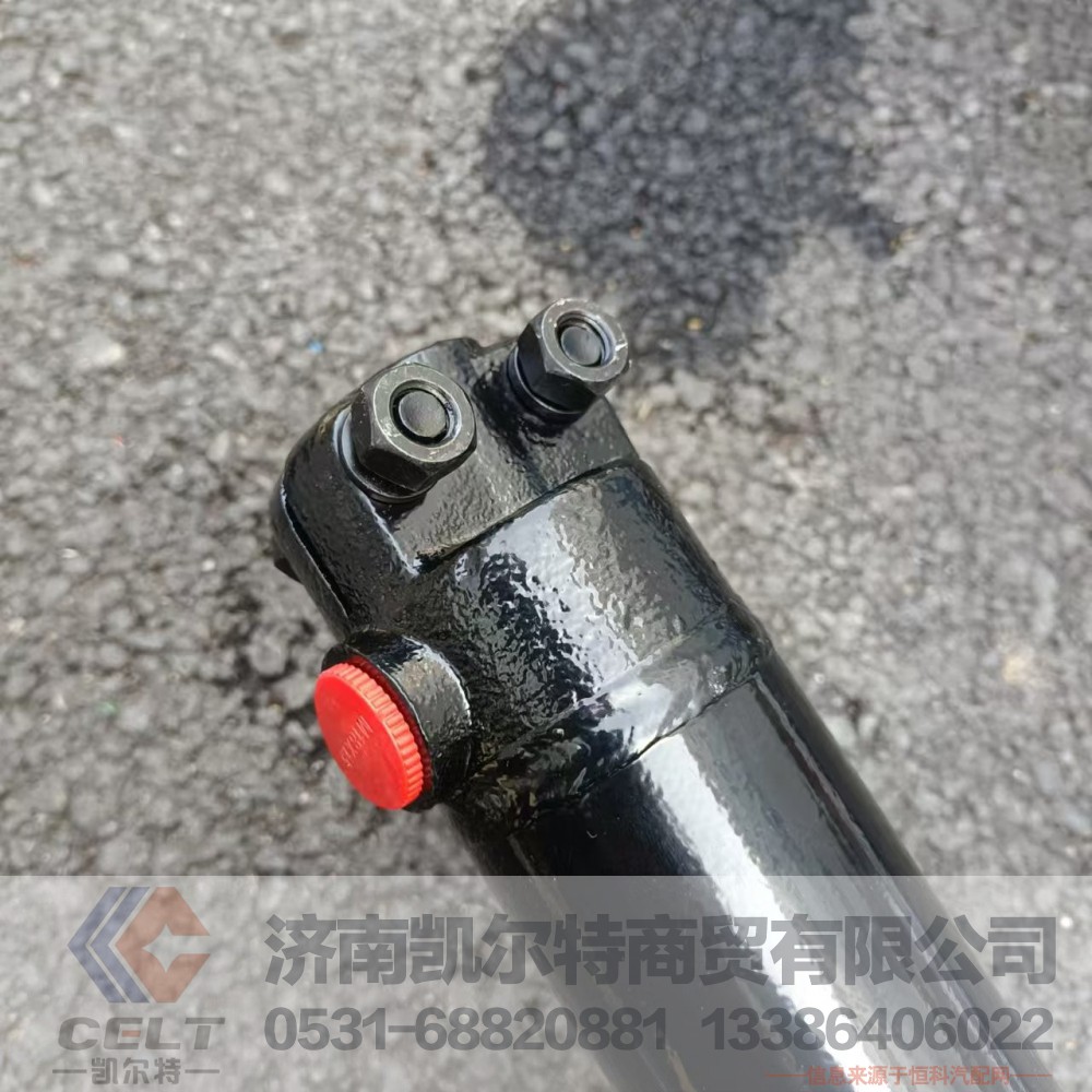 陕汽德龙新M3000二桥转向助力缸 转向系统动力缸DZ9114470008/DZ9114470008