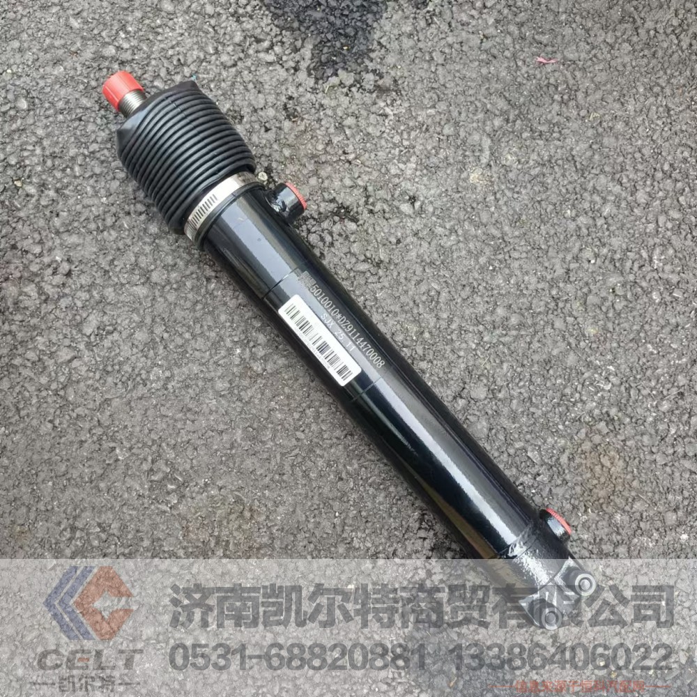 陕汽德龙新M3000二桥转向助力缸 转向系统动力缸DZ9114470008/DZ9114470008