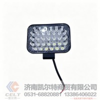 厂家供应重卡配件 33颗高亮LED射灯12V24V超亮大灯倒车灯铝壳超薄