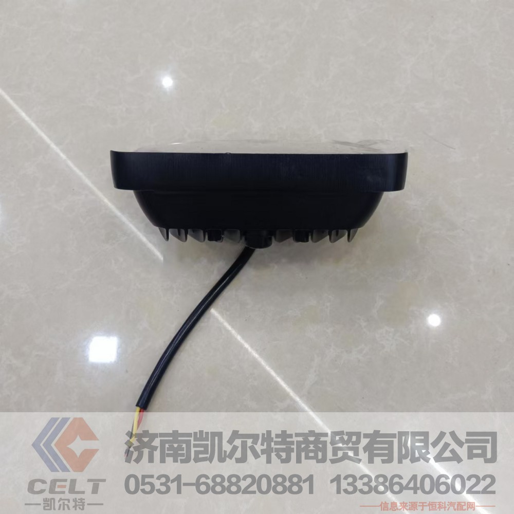 现货批发重卡车灯 四寸大视野边灯方灯LED强光超亮防水射灯12V24V超薄/712W25103-6001