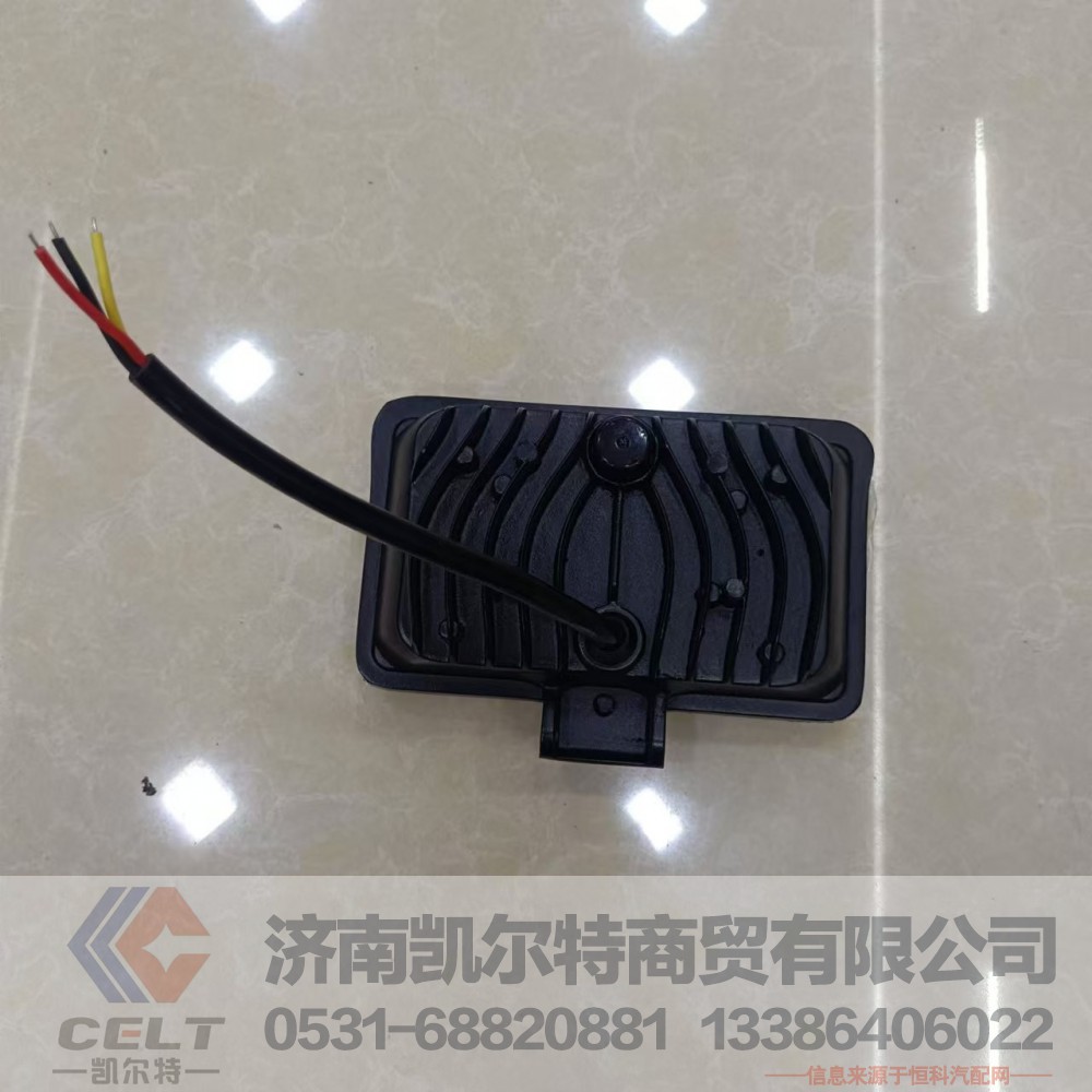 现货批发重卡车灯 四寸大视野边灯方灯LED强光超亮防水射灯12V24V超薄/712W25103-6001