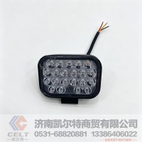 现货批发重卡车灯 三寸边灯方灯LED强光超亮防水射灯12V24V超薄车灯