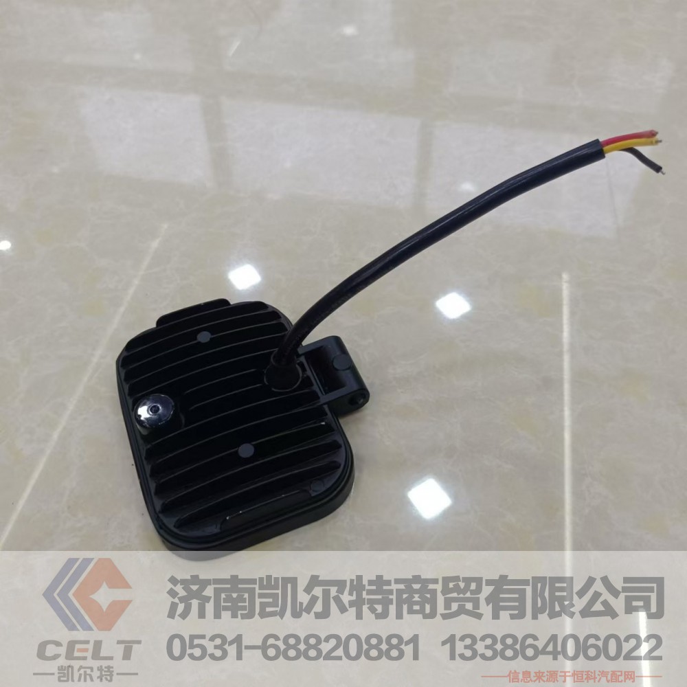 现货批发重卡车灯 三寸边灯方灯LED强光超亮防水射灯12V24V超薄车灯/