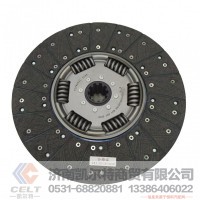 DZ91189160185陕汽德龙F3000离合器片 新M3000 X3000离合器从动盘