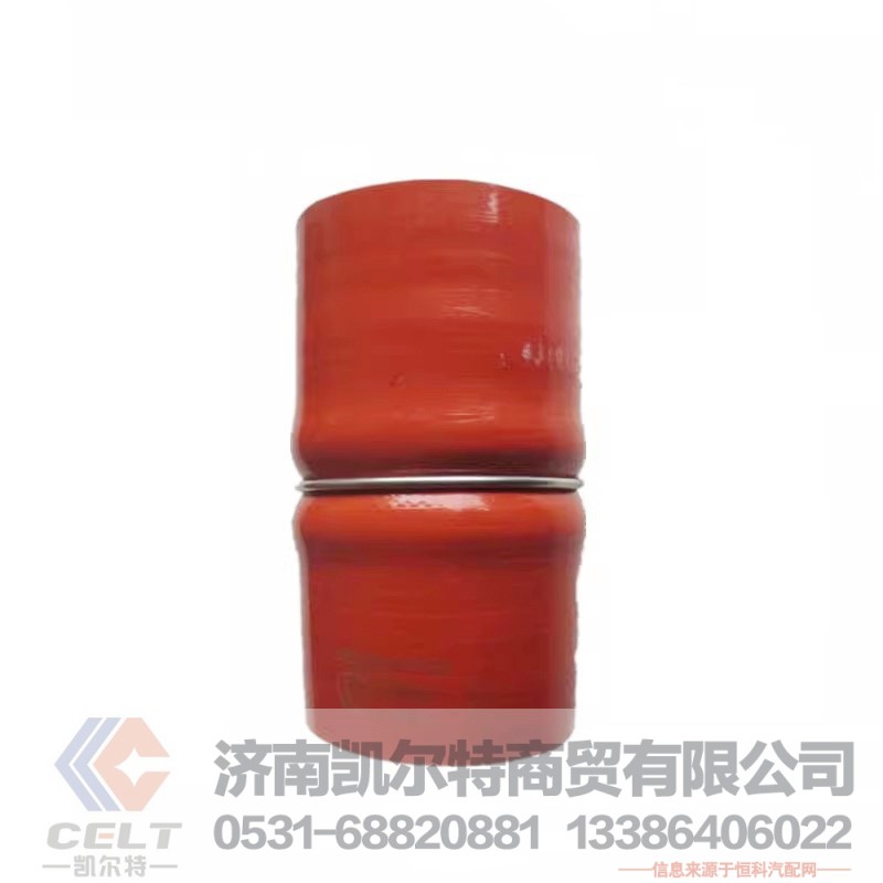 DZ93259535332陕汽德龙装车内氟外硅胶管（内径70*160长）F3000M3000散热器水箱水管硅胶管/DZ93259535332