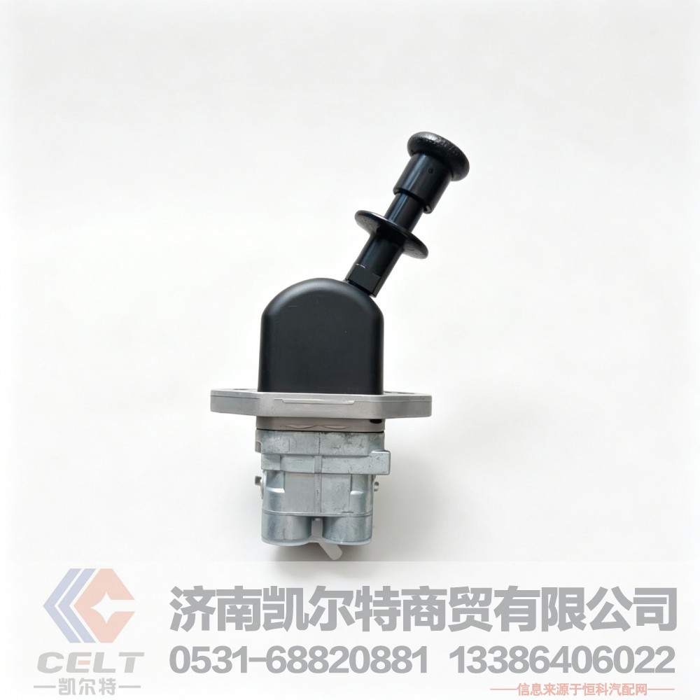 重汽豪沃T5G汕德卡TX手制动阀手刹阀手控制器阀总成 电控阀WG9000360595