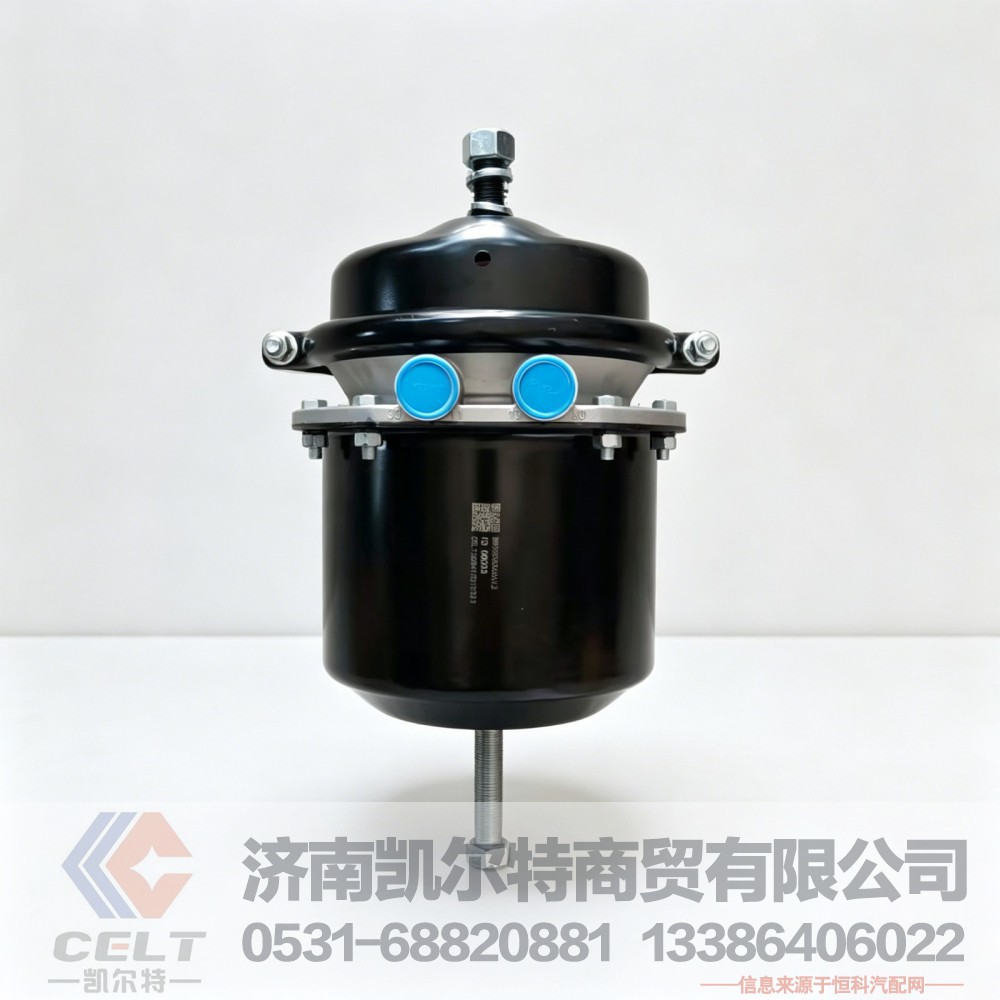 重汽豪沃70矿车制动后分室大孔短杆WG9000360612弹簧制动气室L＝75
