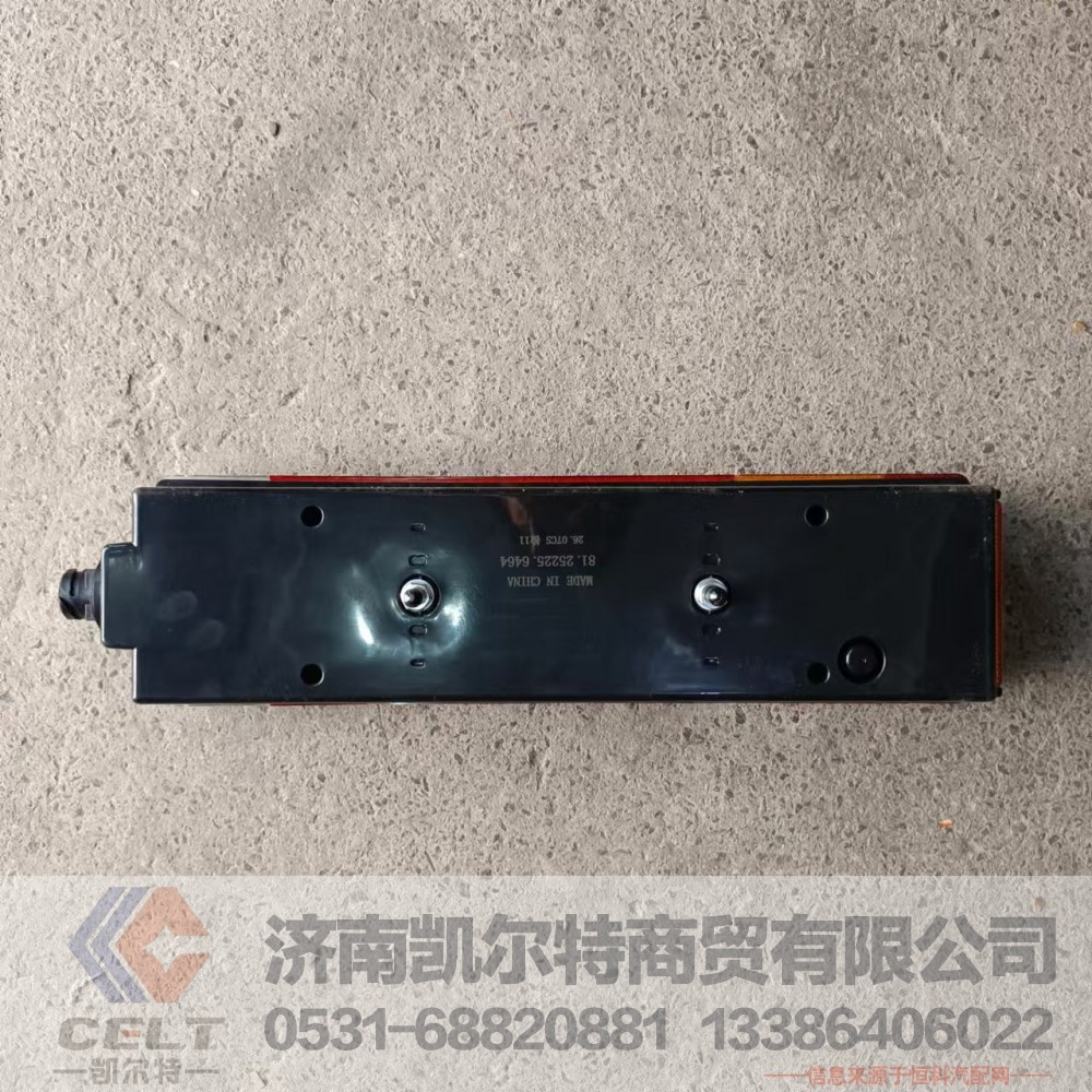 DZ9200810019（81.25225.6464）,t/带侧标专灯7功能新型组合后灯(左),济南凯尔特商贸有限公司