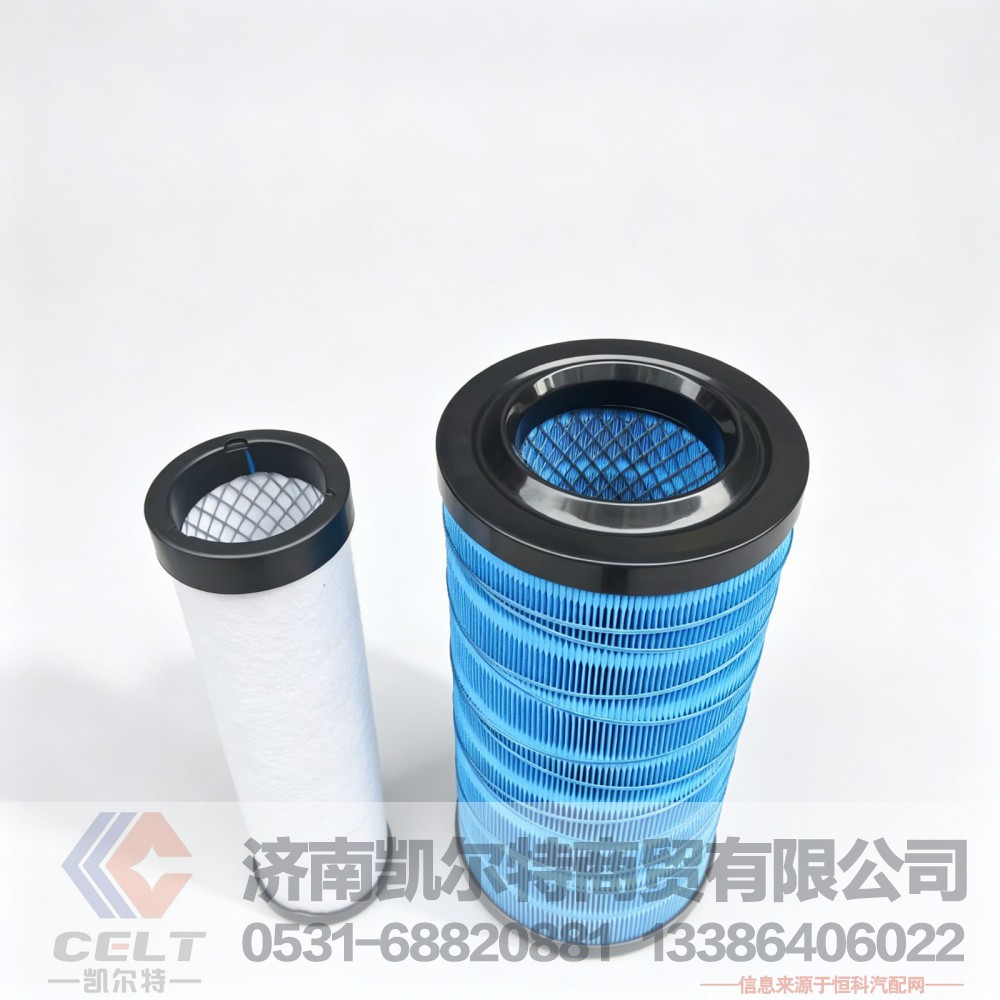 厂家供应陕汽重汽配件 空气滤清器空气滤芯 K2037PU空滤 型号齐全
