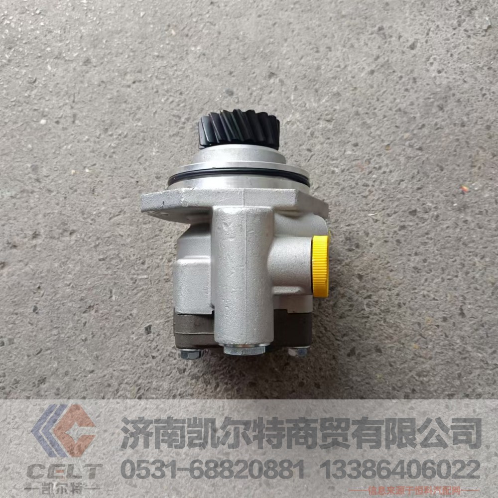 重汽豪沃TX TH7汕德卡豪瀚 转向助力叶片泵WG9731478037转向铝泵图3