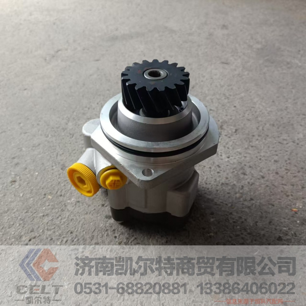 重汽豪沃TX TH7汕德卡豪瀚 转向助力叶片泵WG9731478037转向铝泵图4