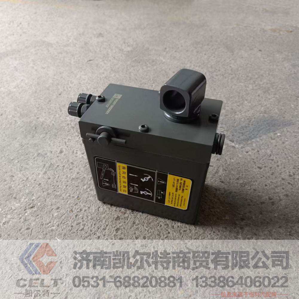 重汽豪沃豪瀚汕德卡配件 驾驶室举升泵液压手动油泵总成WG9719820001图4