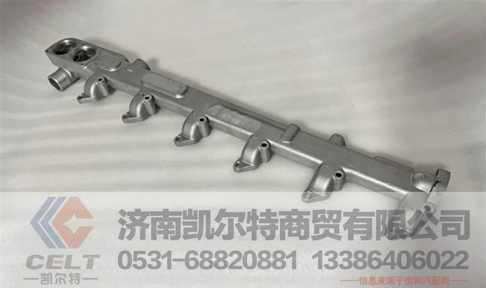 厂家供应陕汽重汽配件 潍柴WP10L发动机出水管1002476334冷却水管图2