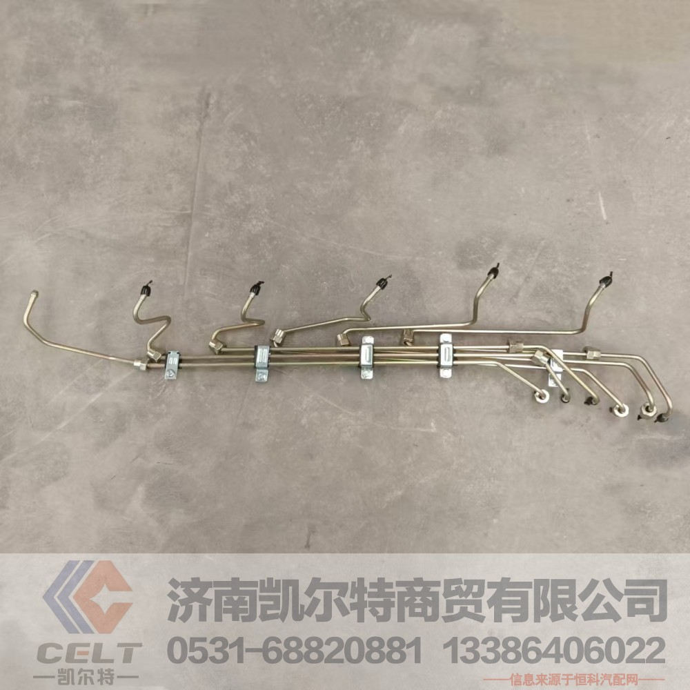 潍柴WP12 WP13发动机配件 燃油管高压油管总成BY1003175777/BY1003175777