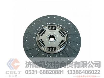 DZ9114160022,离合器从动盘,济南凯尔特商贸有限公司