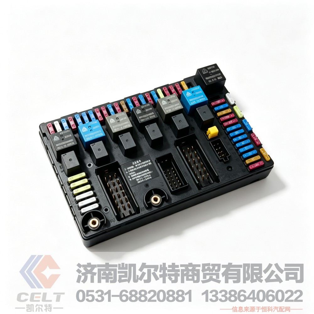 电器接线盒总成WG9716582301 重汽豪沃HOWO驾驶室主板中央配电装置/WG9716582301