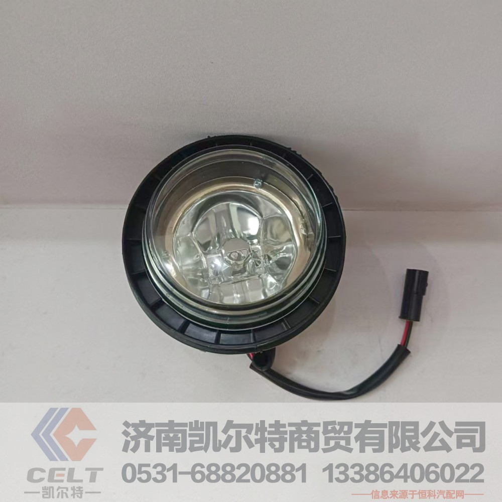 WG9725720001,圆形前雾灯总成,济南凯尔特商贸有限公司