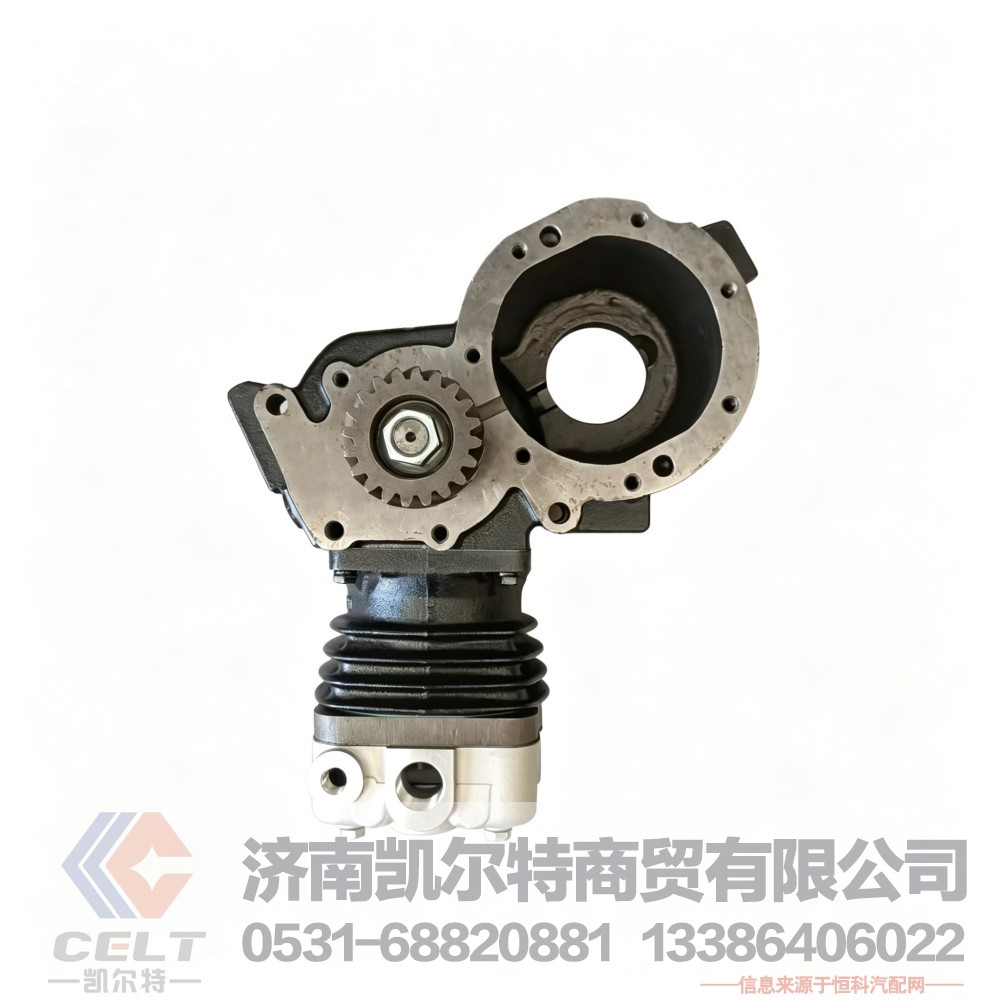 厂家供应陕汽重汽配件 潍柴欧IIWD615发动机水冷空压机612600130177/612600130177