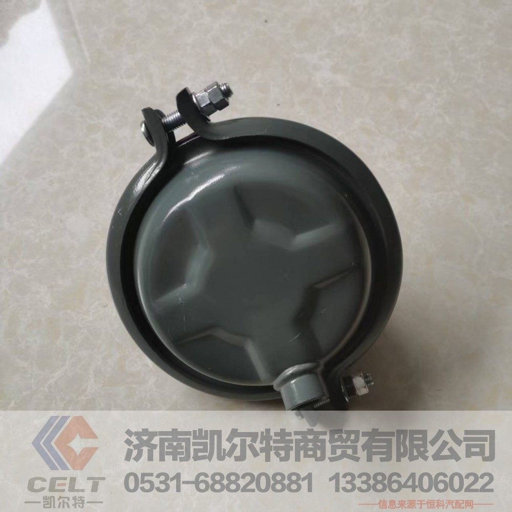 重汽斯太尔膜片式制动气室(左)WG9000360100 豪沃品牌鼓刹前制动分室总成/WG9000360100