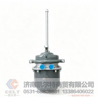 重汽豪沃HOWO膜片式弹簧制动气室WG9000360600 L=270后分室长杆大孔
